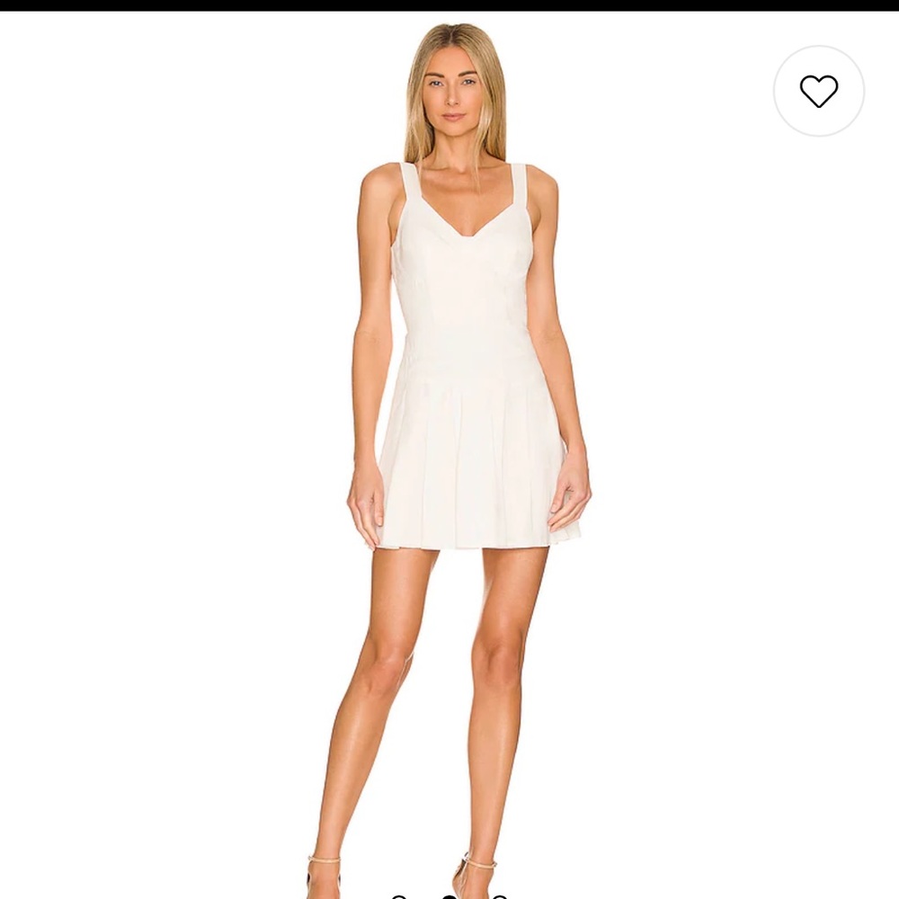 Sabina Musayev Cornel Mini Dress in White